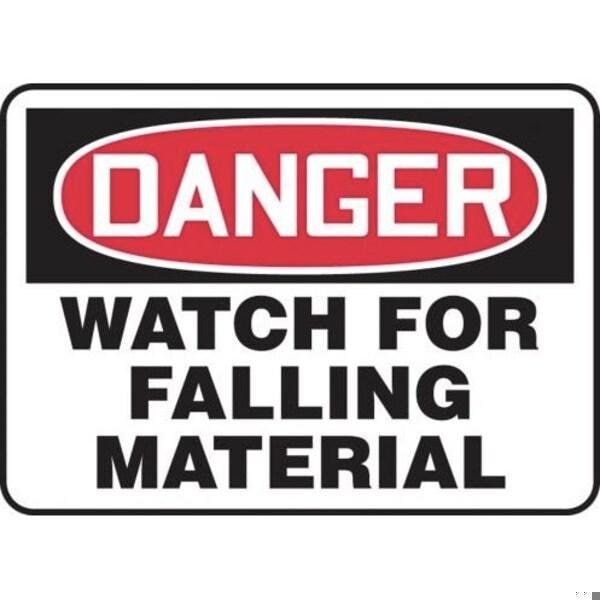 Accuform OSHA DANGER SAFETY SIGN WATCH YOUR MEQM093XL MEQM093XL - main
